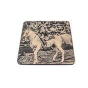 USC Traveler Vintage Wooden Coaster